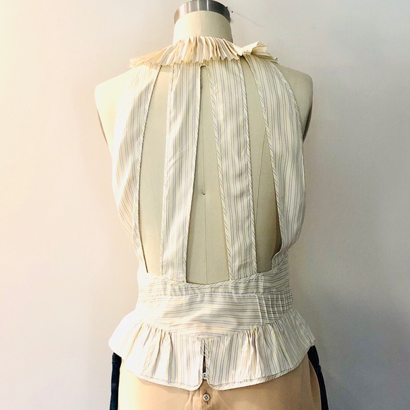 Marc Jacobs Lemon stripe top. - Picture 4 of 8